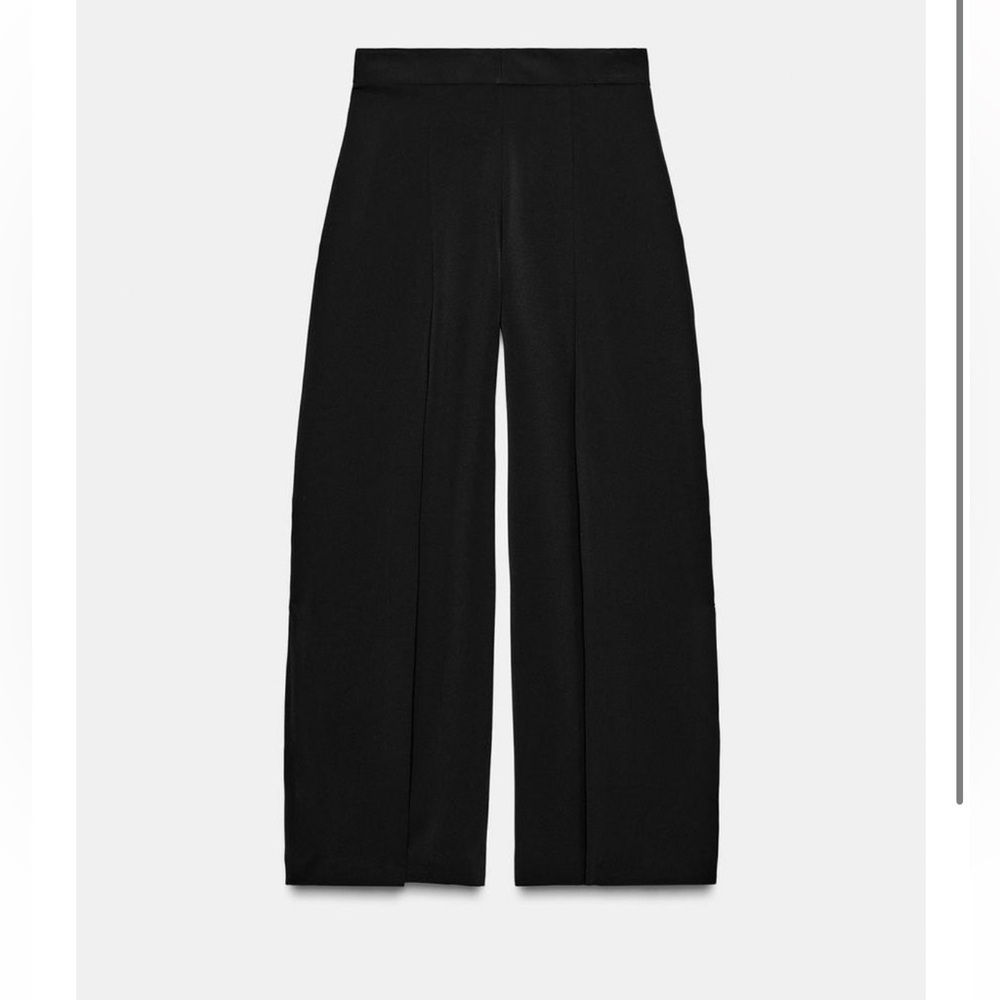 WIDE LEG PLEATED PANTS ZW COLLECTION